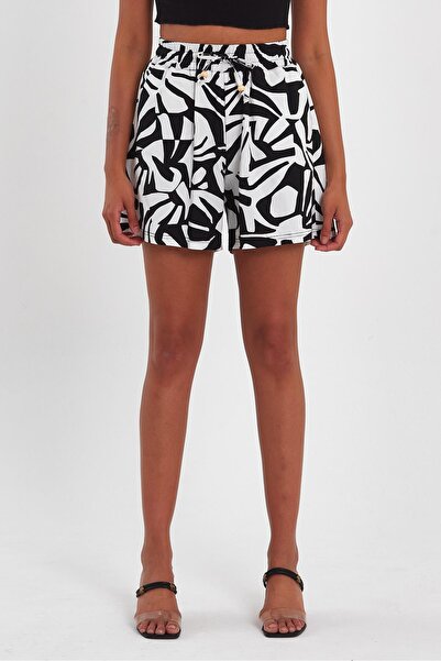 ALEXANDERGARDI Beli Lastikli Cepli Şort (B23-0017)