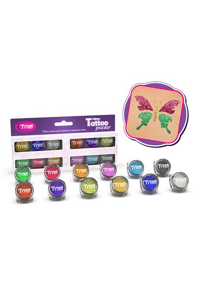 TyToo Set 12 pudre Glitter TyToo