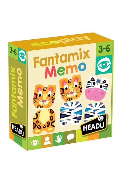 Headu Joc de memorie Headu Ecoplay - Fantamix