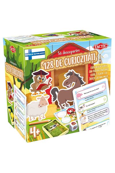 TACTIC Joc educativ Tactic - Sa descoperim 128 de curiozitati