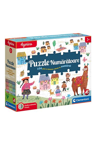 CLEMENTONI Joc Clementoni Agerino - Puzzle Numaratoare