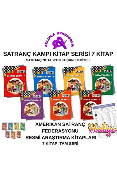 Analiz Yayınları Satranç Eğitim Kitapları 7’li Set | Okul ve Kurslara Uygun |...