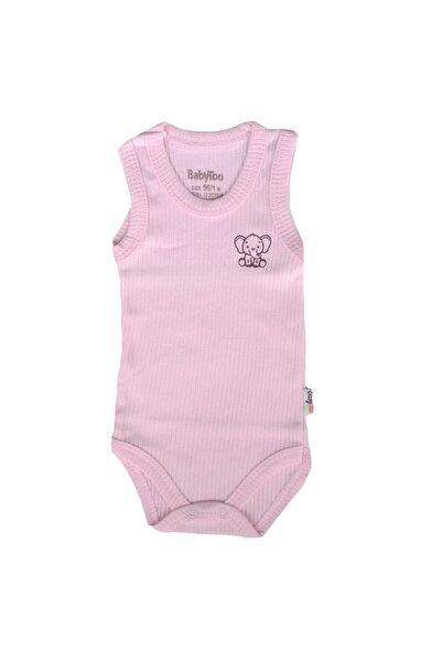 bebegen Pink Printed Baby Girl Report Bodysuit