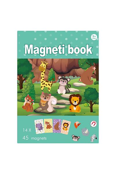 Mappy Carte magnetica puzzle Mappy - Lumea animalelor