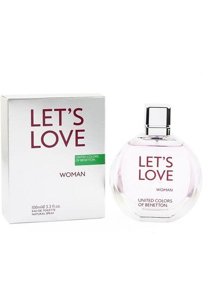 Benetton United Colors of Benetton Let'S Love by for Women Eau de Toilette 100ml