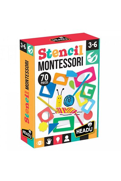Headu Joc educativ Headu Montessori - Sabloane