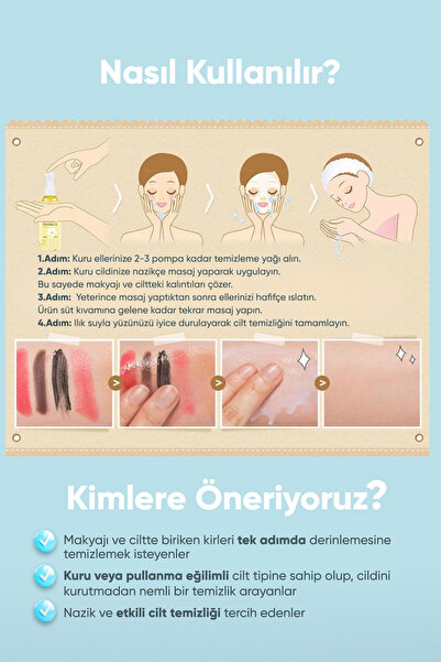 Missha Yasemin Özü İçerikli, Nemlendirici Makyaj Temizleme Yağı A'PIEU Jasmine Cleansing Oil (Moist)