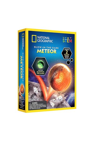 National Set educativ National Geographic - Meteorit care straluceste in intuneric