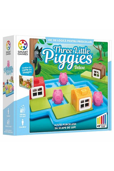 Smart Games Joc Smart Games - Three Little Piggies