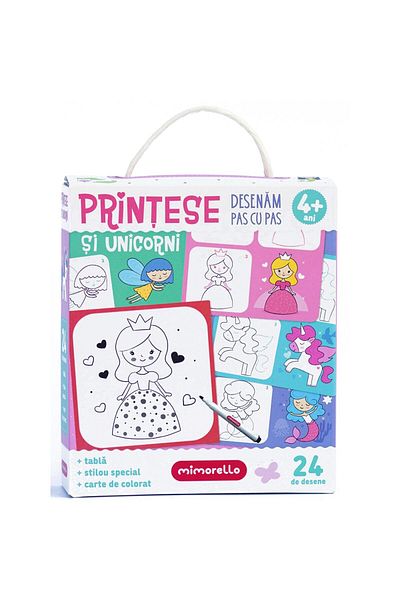Mimorello Joc educativ Mimorello - Desenam pas cu pas