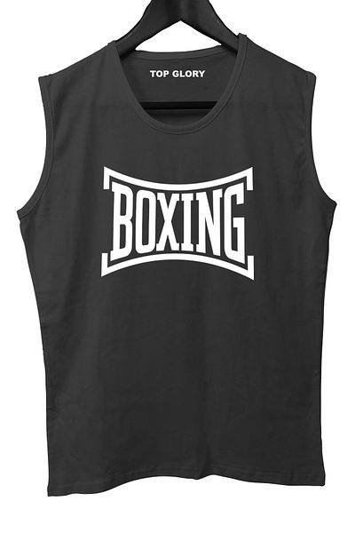 TOP GLORY Boxing Sleeveless Athlete T-Shirt Tank Top Athlete Fitness Athlete