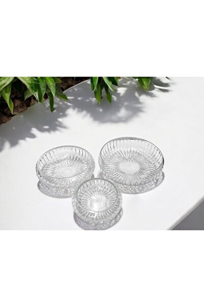 PAŞABAHÇE CAM 3-Piece Crystal Presentation Set