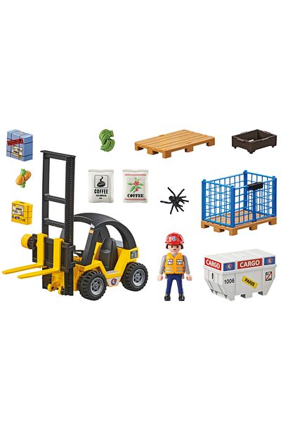 Playmobil my Life - Stivuitor cu marfa