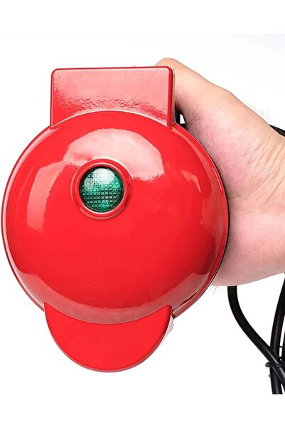 fulina Multipurpose Waffle Maker, 420w, Suitable for Bread/Pizza/Mini Baked Cakes/Sandwiches, Red and Black