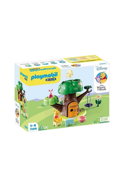 Playmobil 1.2.3 Dinsey - Winnie and Piglet's Treehouse