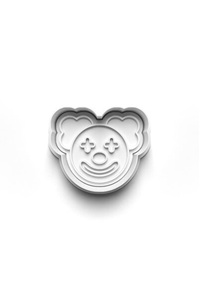 Adana Pasta Malzemeleri قالب وقطاعة لقوالب البسكويت المهرج السيرك 3d-0738_4