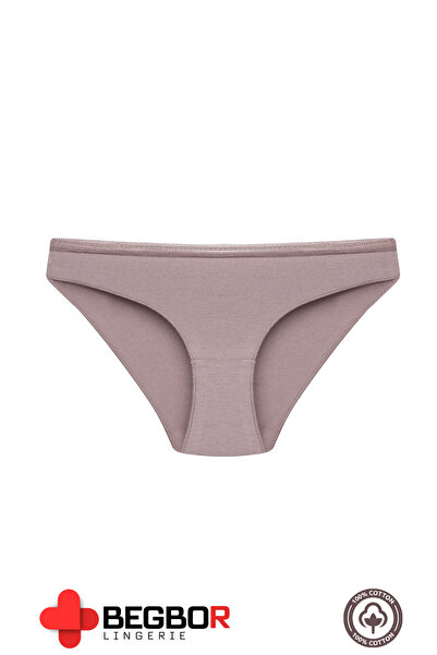 BEGBOR LİNGERİE 5 Piece Nude Tone Women's Panty Set with Lace Detail