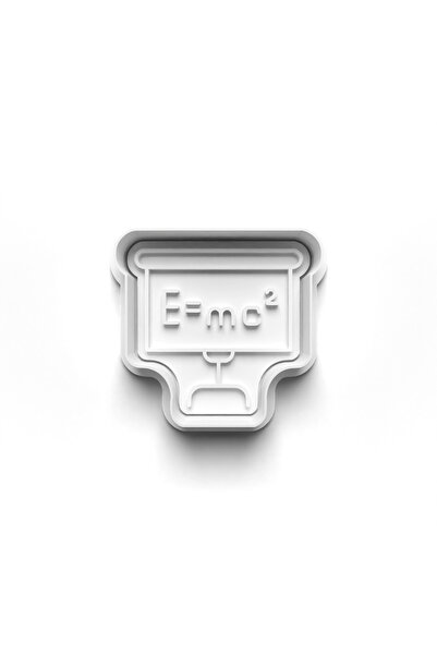 Adana Pasta Malzemeleri قاطعة وطوابع قالب كوكيز أينشتاين 3D-0572_3