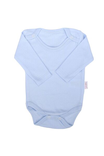 bebegen بدلة طويلة الأكمام للأطفال الرضع باللون الأزرق