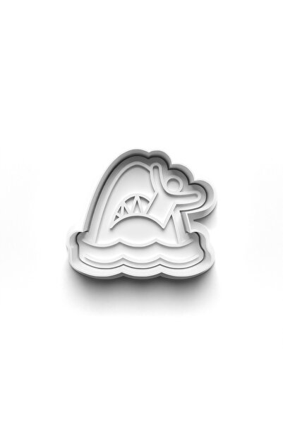 Adana Pasta Malzemeleri قالب وطوابع كوكي القرش 3D-0358_1