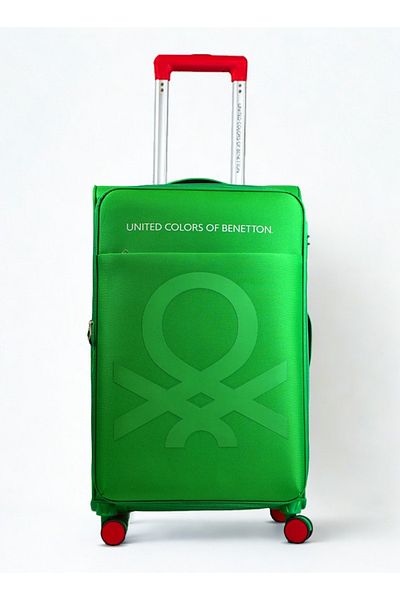 United Colors of Benetton BNTE-50 Set of 2 Luggage with TSA Lock| 20/28 GREEN