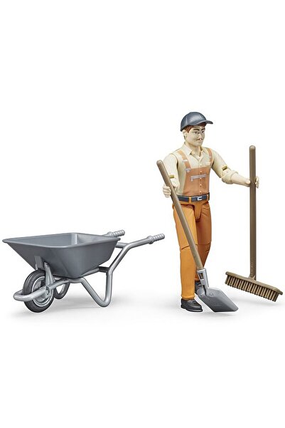 Bruder Figurina Bruder bworld - Muncitor Municipal