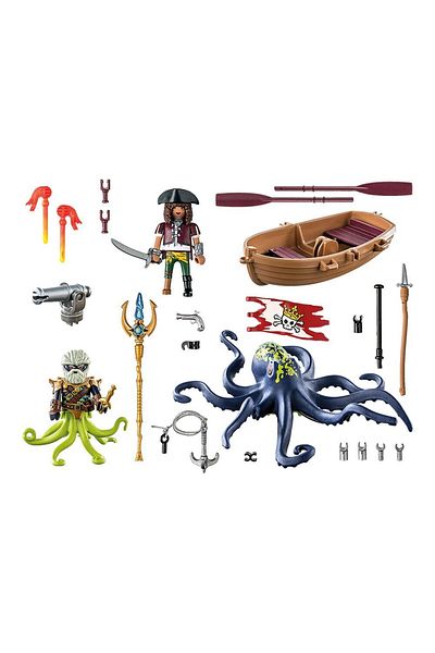 Playmobil Pirates - Battle with the giant cephalopod
