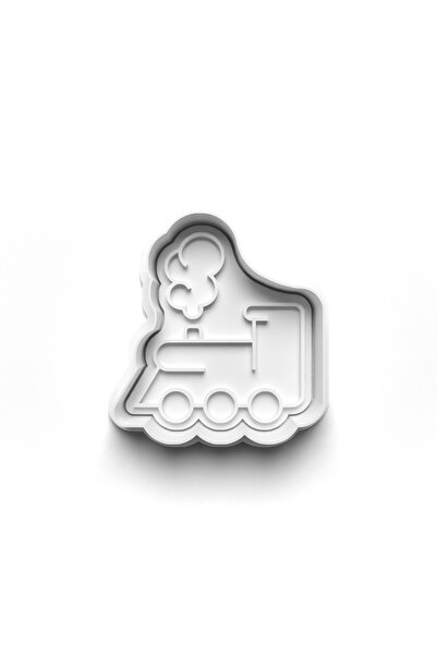 Adana Pasta Malzemeleri قطاعة وطوابع قوالب كوكيز القطار 3D-0571_1