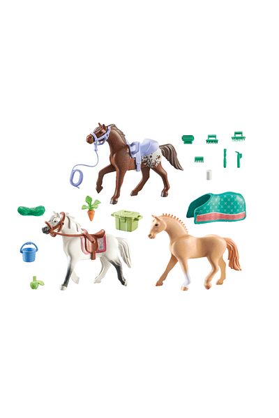 Playmobil Horses of Waterfall - Set 3 cai