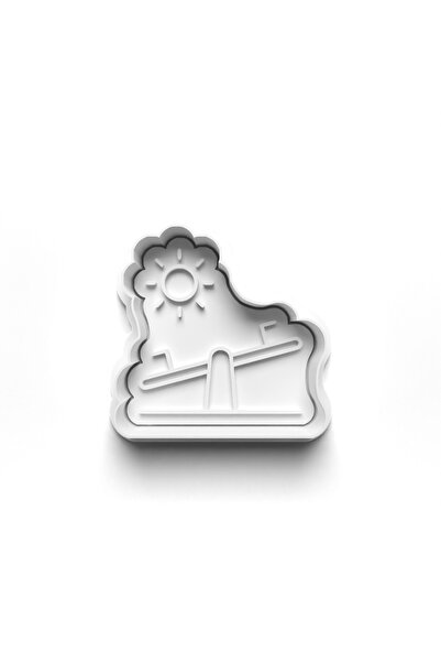 Adana Pasta Malzemeleri مجموعة الألعاب قاطعة قوالب البسكويت وختم 3D-0667_2