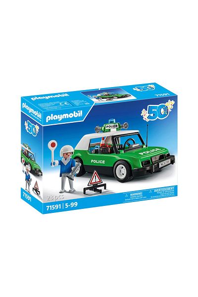 Playmobil 50th Anniversary Edition - Classic Police Car (1977)