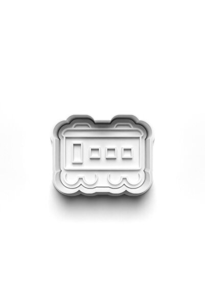 Adana Pasta Malzemeleri قطاعة وطوابع قوالب كوكيز القطار 3D-0571_2