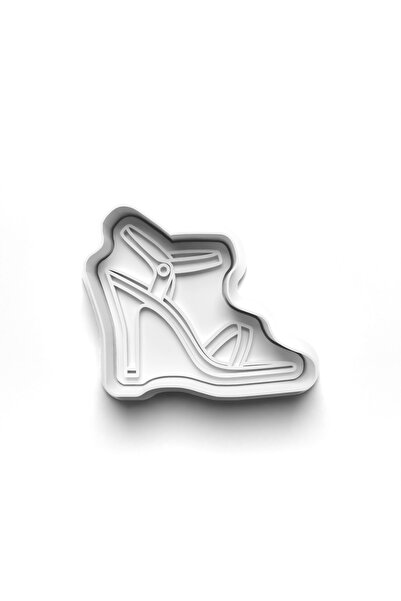 Adana Pasta Malzemeleri Shoe Cookie Mold Cutter and Stamp 3D-0639_1