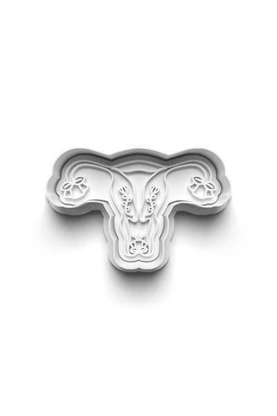 Adana Pasta Malzemeleri قاطعة وطوابع قالب البسكويت من VULVA ART 3D-0617_4