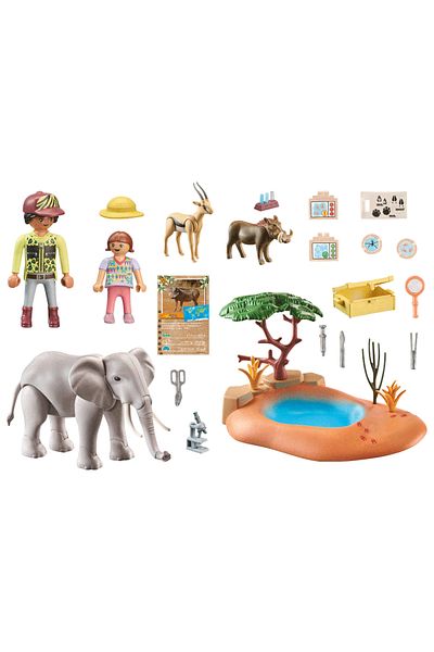 Playmobil Wiltopia - Elephant and lake