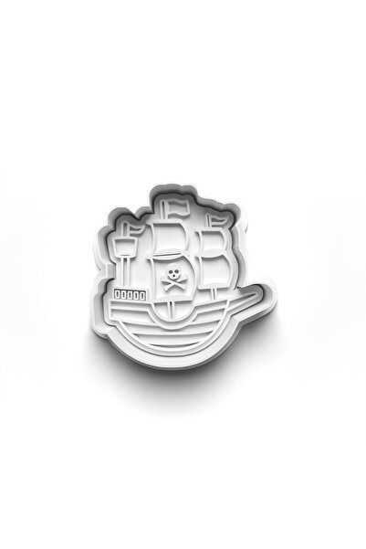 Adana Pasta Malzemeleri قاطعة وطوابع قالب بسكويت القرصان 3D-0309_4