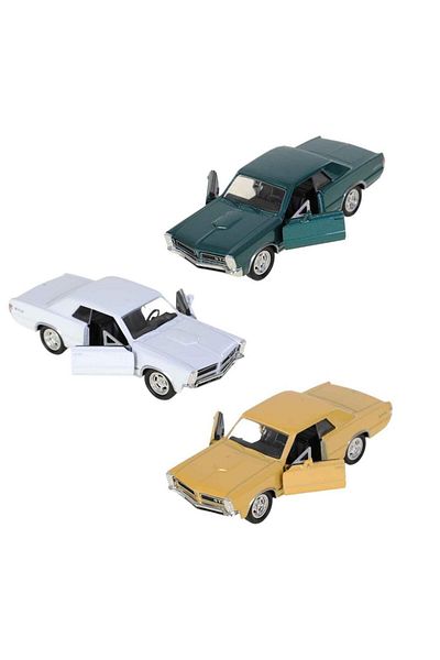 WELLY Net Welly 1:32 Metal Pull Release Pontıac 65 Gto