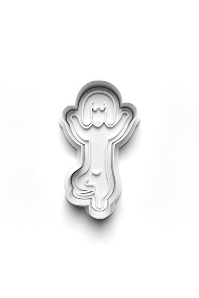 Adana Pasta Malzemeleri Dachshund Cookie Cutter and Stamper 3D-0262_1
