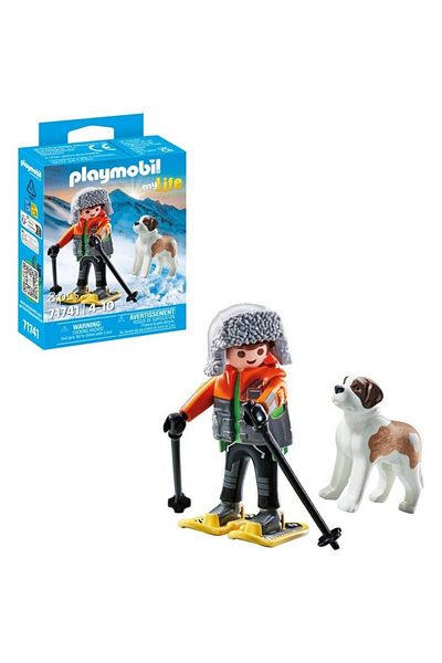 Playmobil my Life - Drumet si cainele Saint Bernard
