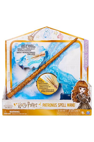 Wizarding World Figurina bagheta vrajitor Bagheta cu patronul Hermione