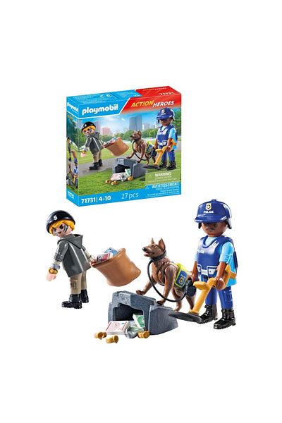 Playmobil Act!on Heroes - The policeman's search operation