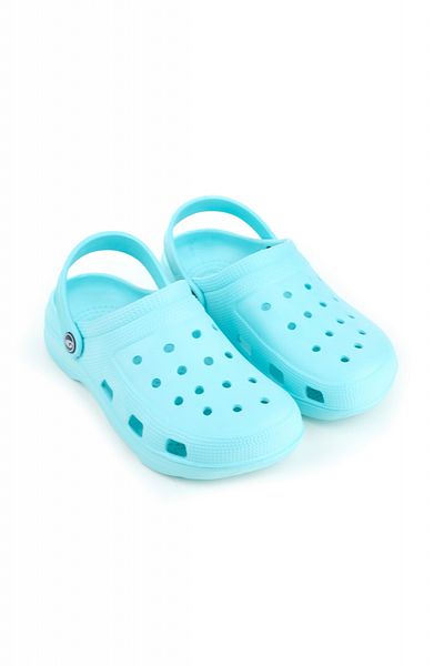 TECOS Garden Clogs for Women, ®, Turquoise, Size 38, Very Light, 24 Centimeters