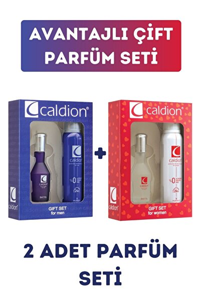 BSR SHOWROOM Avantajlı Çift Parfüm Seti ( 2 Adet Parfüm 50 ml 2 Adet Deodoran...