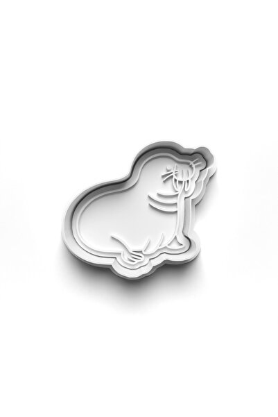 Adana Pasta Malzemeleri قالب قطع وطوابع بسكويت على شكل حيوانات 3D-0583_75