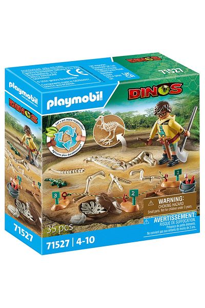 Playmobil Dinos - Archaeological excavations with dinosaur skeleton