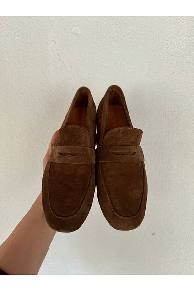 NACHA Hilly Brown Genuine Leather Loafer