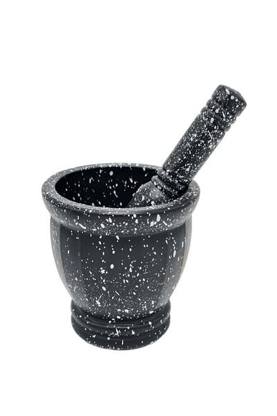 Generic High quality mortar and pestle for crushing spices easily and efficiently.