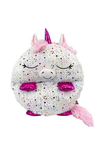Happy Jucarie de plus 2 in 1 Happy Napers - Unicornul Shiny