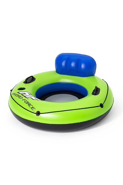 BESTWAY Bestway Large Pool Float with Backrest, Grips & Coolers 119cm 26-43108