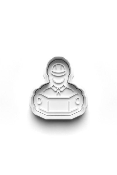 Adana Pasta Malzemeleri قاطعة وطوابع قوالب البسكويت لبناء السكن 3D-0675_3